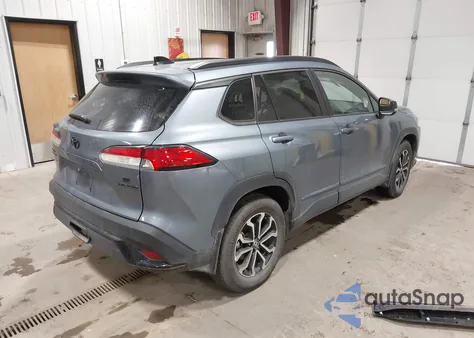 2025 Toyota Corolla Cross Hybrid Se from USA, damaged, VIN 7MUFBABG5SV083953